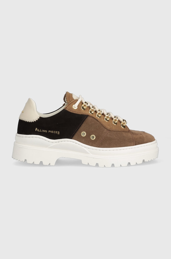 Filling Pieces suede sneakers Court Serrated Topaz