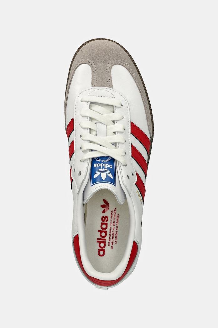 adidas Samba OG White Better Scarlet — photo 4