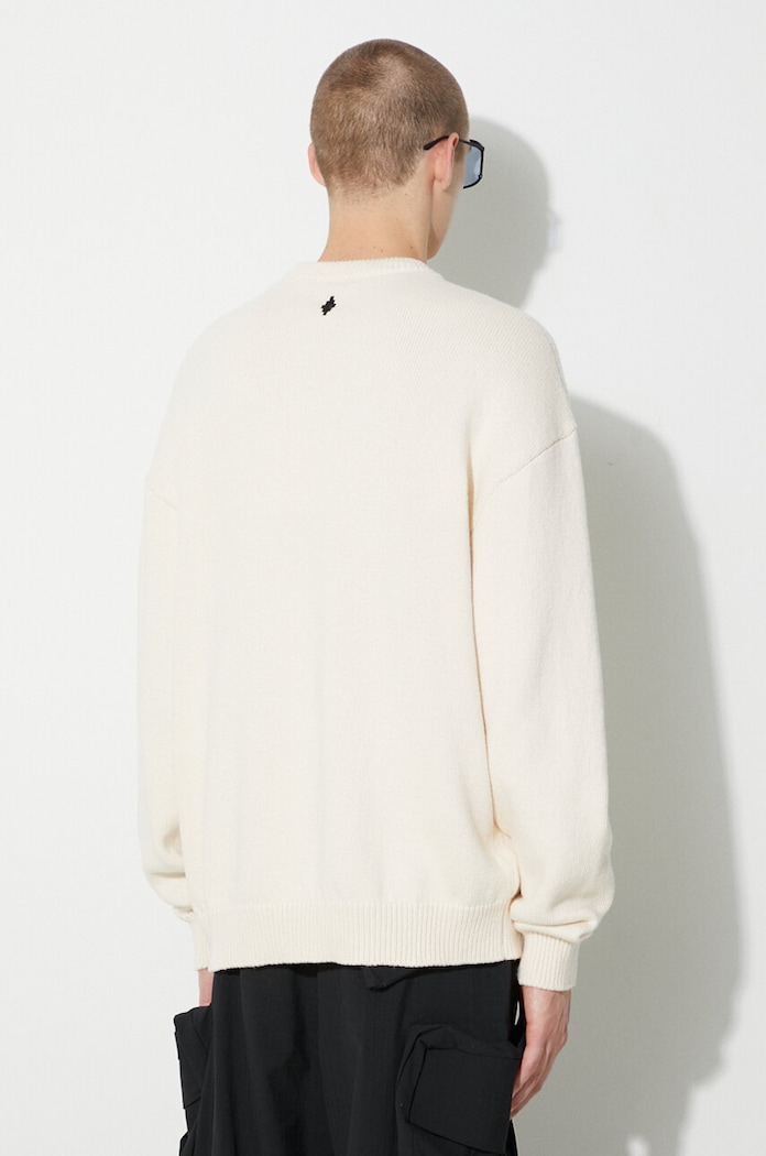 Marcelo Burlon cotton jumper Aop Wind Feather — photo 3