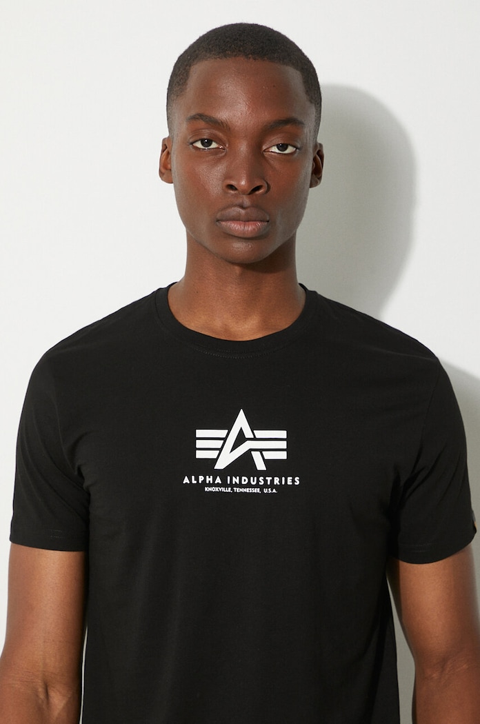 Alpha Industries cotton t-shirt — photo 5