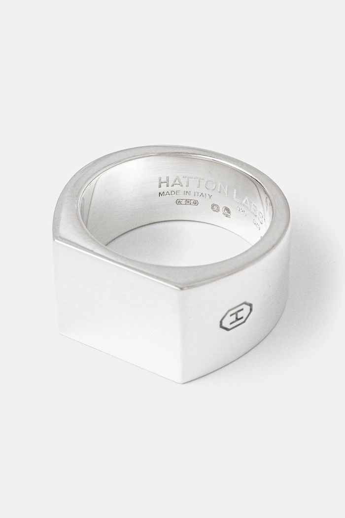HATTON LABS silver ring Signet Ring