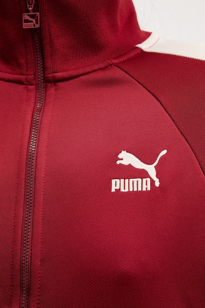 Puma Iconic T7 Track Jacket Women's zip-up sweatshirt with cotton — photo 5