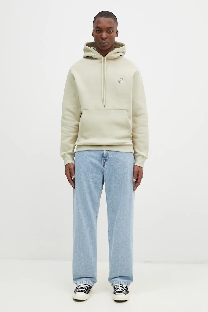 Maison Kitsuné cotton sweatshirt Bold Fox Head Patch — photo 5