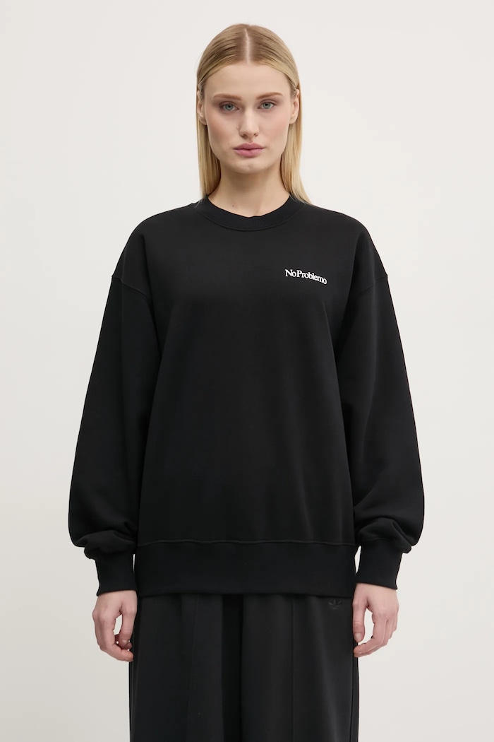 No Problemo cotton sweatshirt Mini Problemo Crew Neck Sweat — photo 2