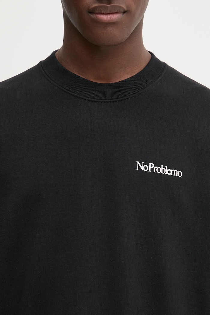 No Problemo cotton sweatshirt Mini Problemo Crew Neck Sweat — photo 7