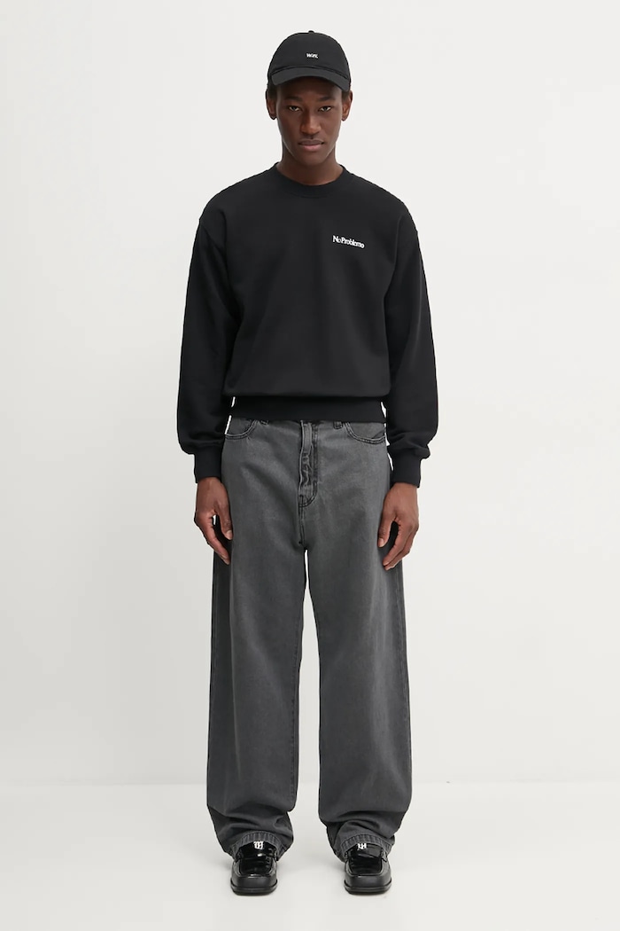 No Problemo cotton sweatshirt Mini Problemo Crew Neck Sweat — photo 9