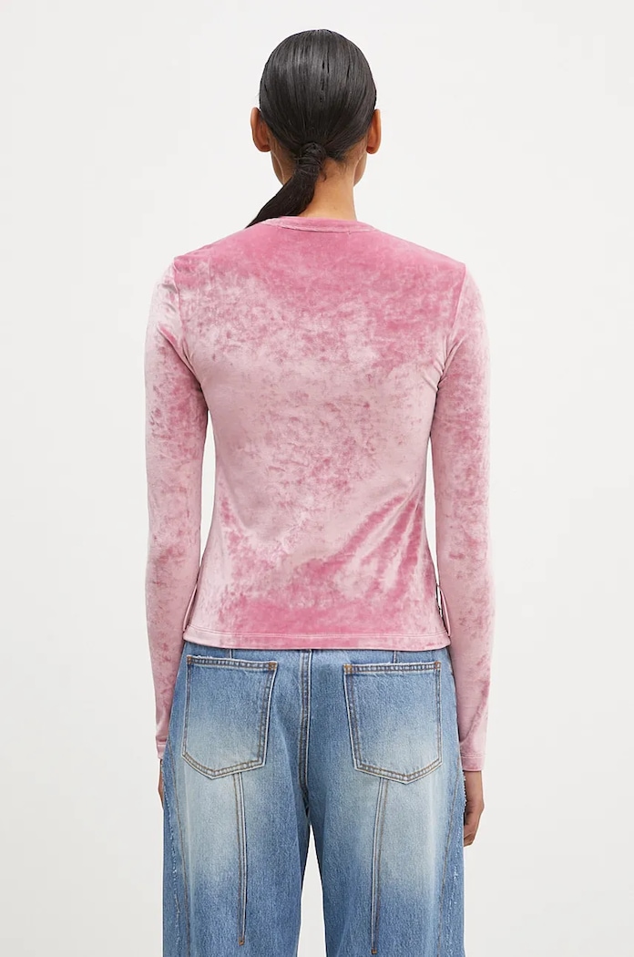 Andersson Bell longsleeve shirt Velvet Lace Up Longsleeve — photo 3