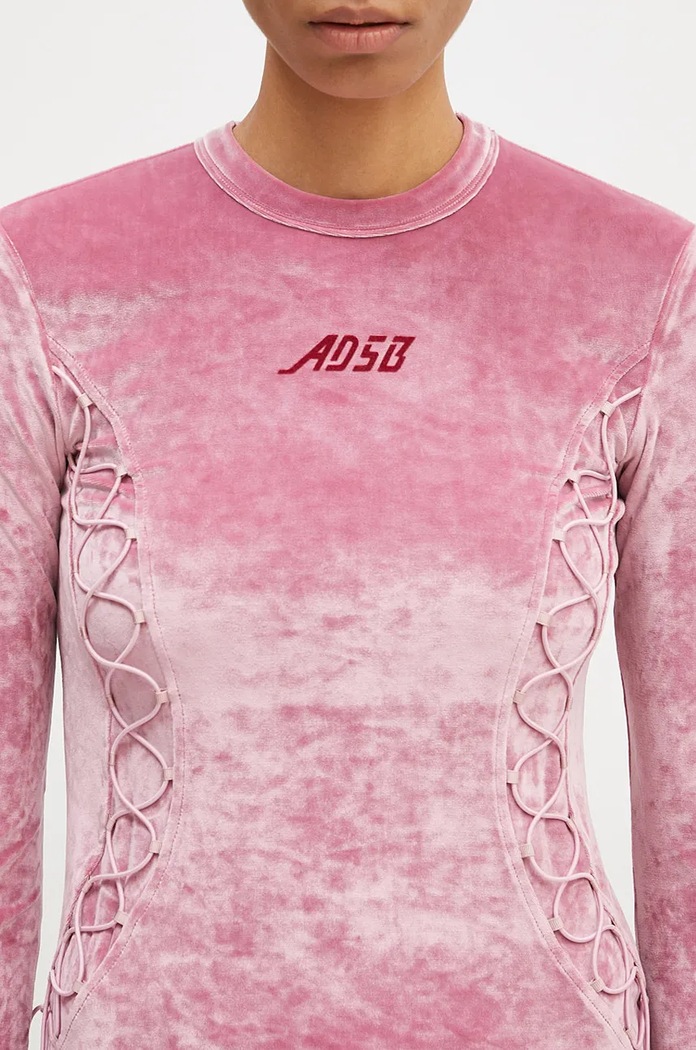 Andersson Bell longsleeve shirt Velvet Lace Up Longsleeve — photo 4