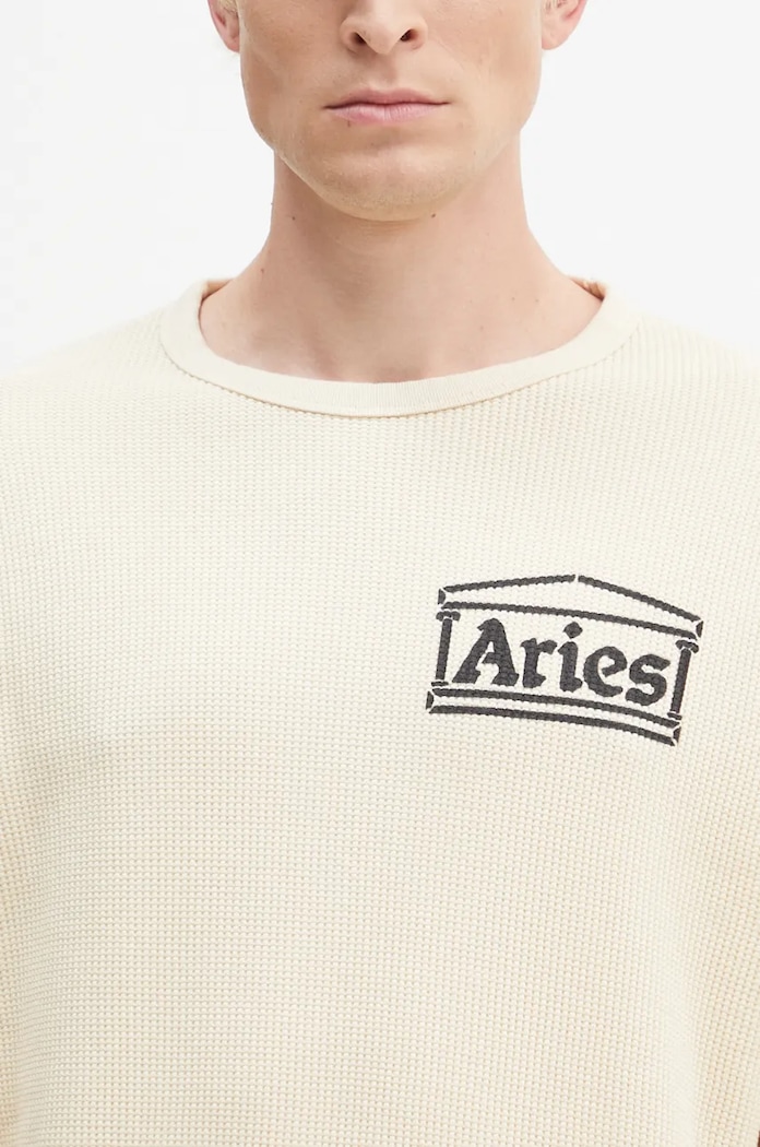 Aries cotton jumper Waffle — photo 4