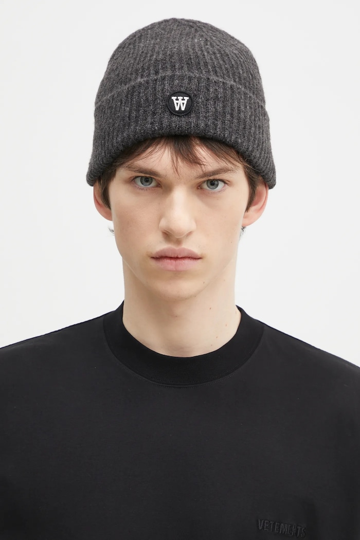 Wood Wood wool blend beanie Vin AA Beanie