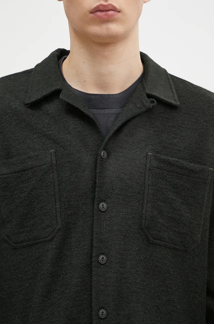 Universal Works wool blend shirt — photo 4