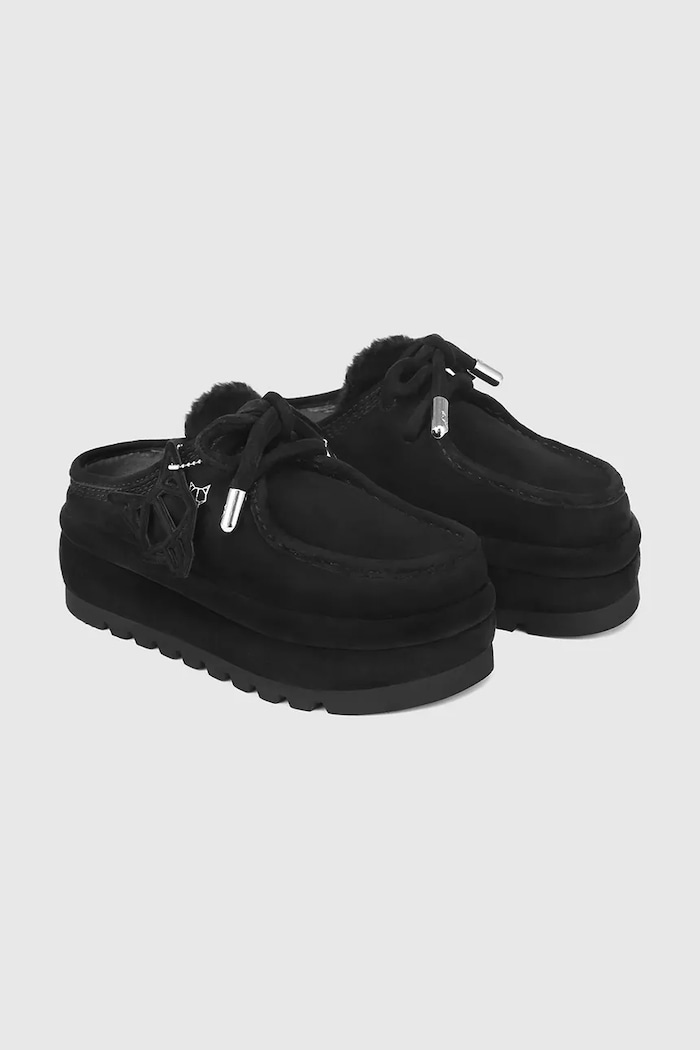 Naked Wolfe suede slippers Blizzard — photo 2
