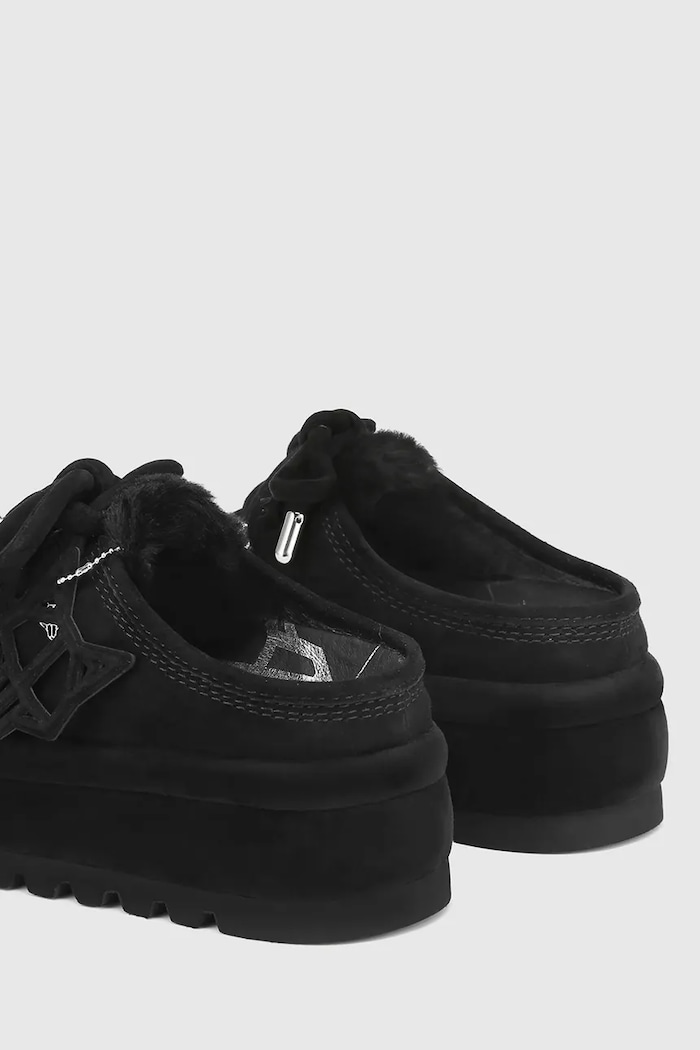 Naked Wolfe suede slippers Blizzard — photo 3