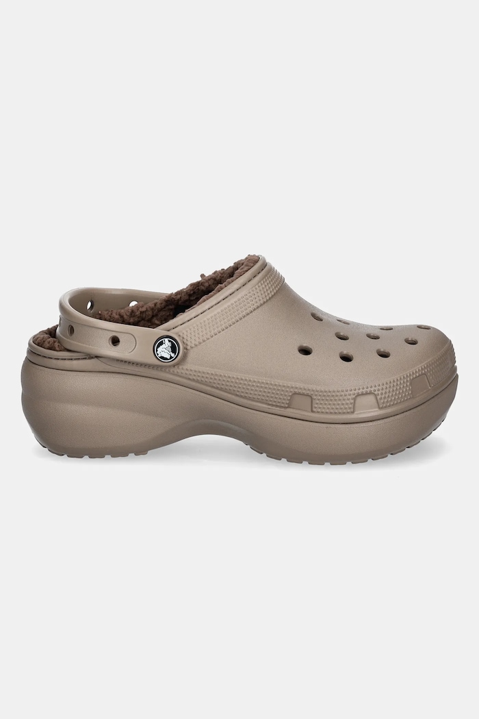Crocs sliders Classic Platform Lined Clog — photo 2
