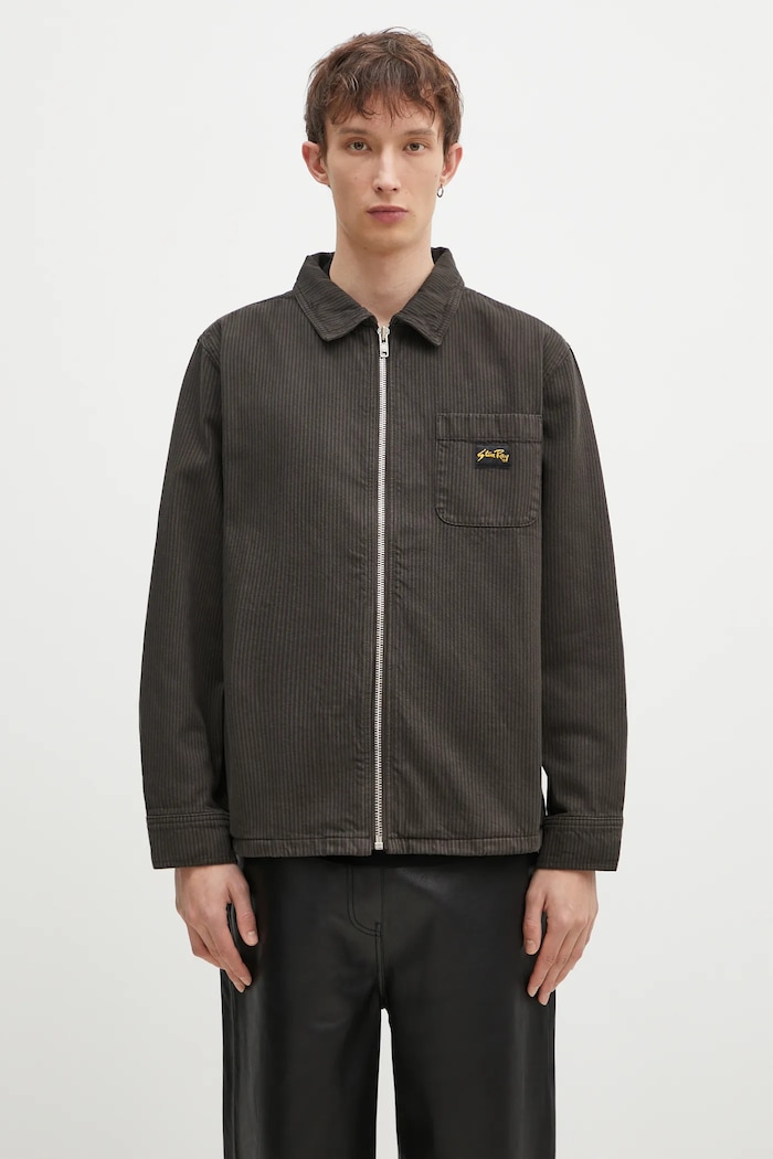 Stan Ray cotton shirt jacket Zip Shirt