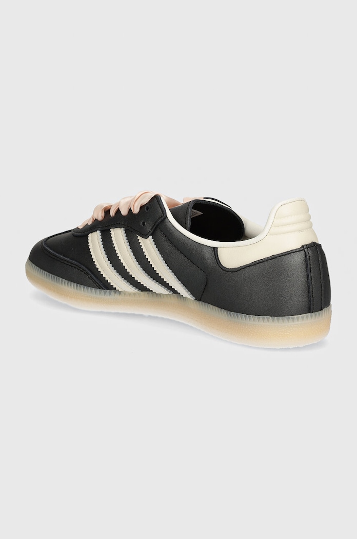 adidas Samba OG Black Pink Ribbon Laces — photo 3