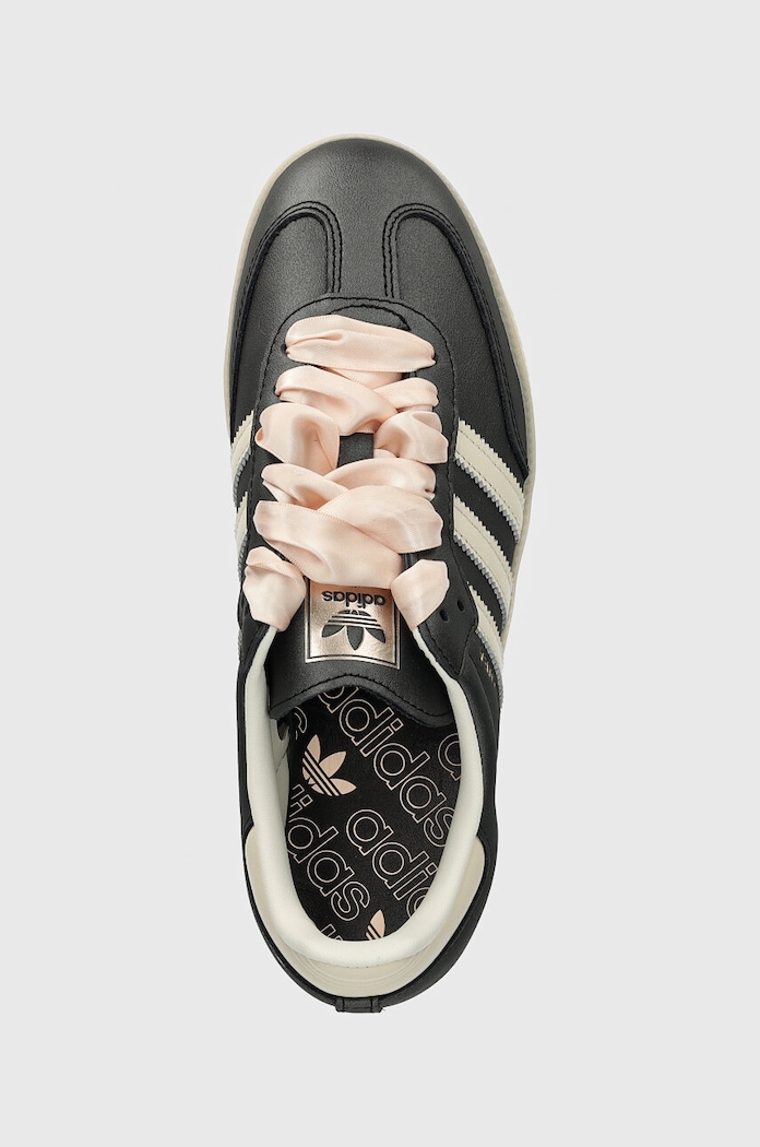adidas Samba OG Black Pink Ribbon Laces — photo 4