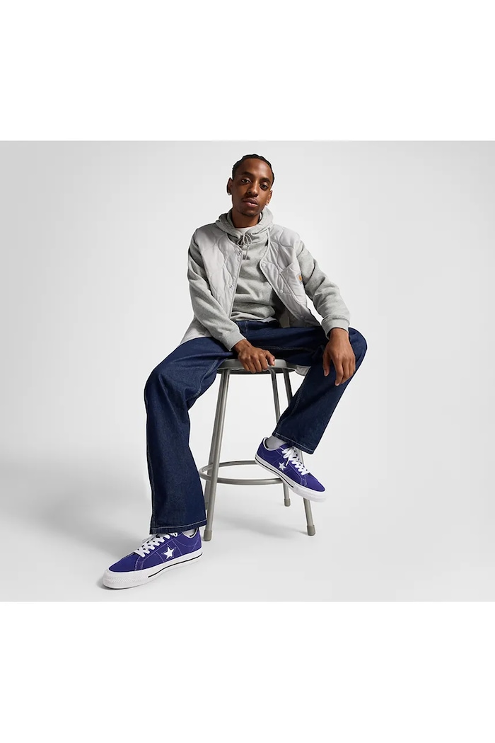 Converse suede sneakers One Star PRO — photo 8
