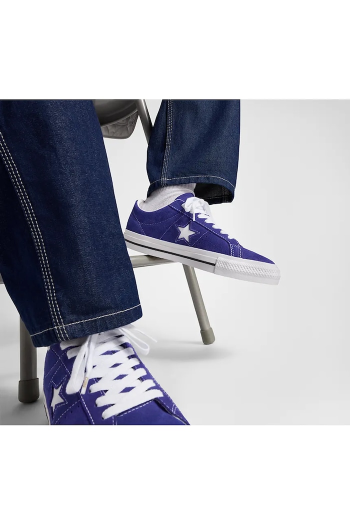 Converse suede sneakers One Star PRO — photo 9