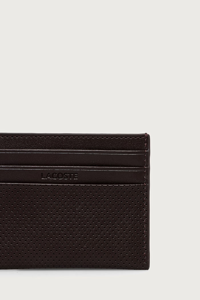 Lacoste card case and belt set leather Men's — photo 5