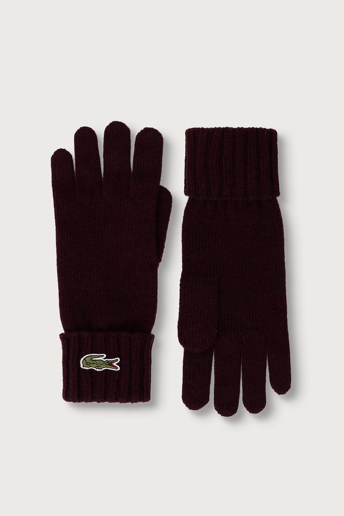 Lacoste gloves wool
