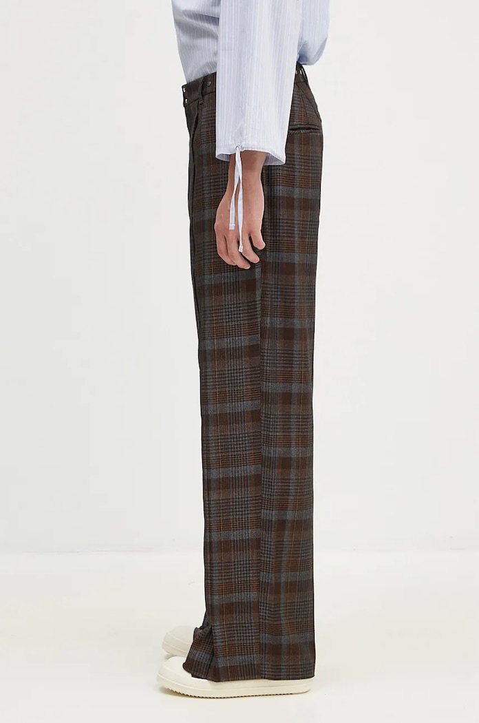Andersson Bell wool trousers Soe Check Wrap Trousers — photo 2