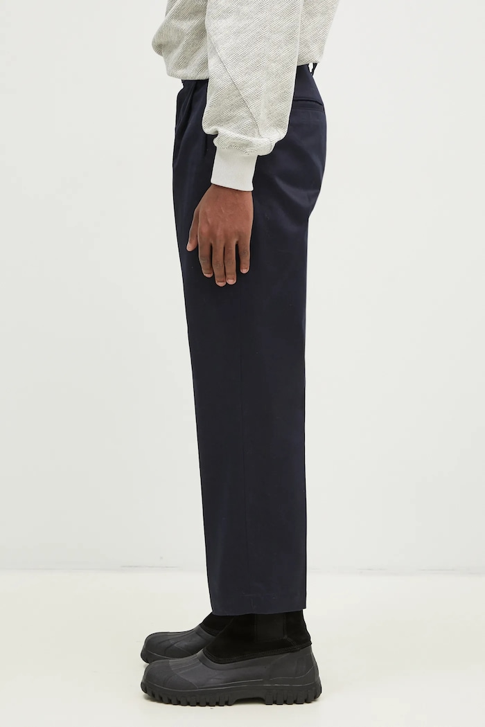 Wacko Maria cotton trousers Double Pleated Chino Trousers — photo 2