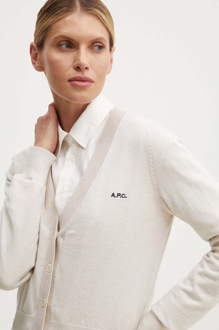 A.P.C. cotton cardigan cardigan berenice — photo 4