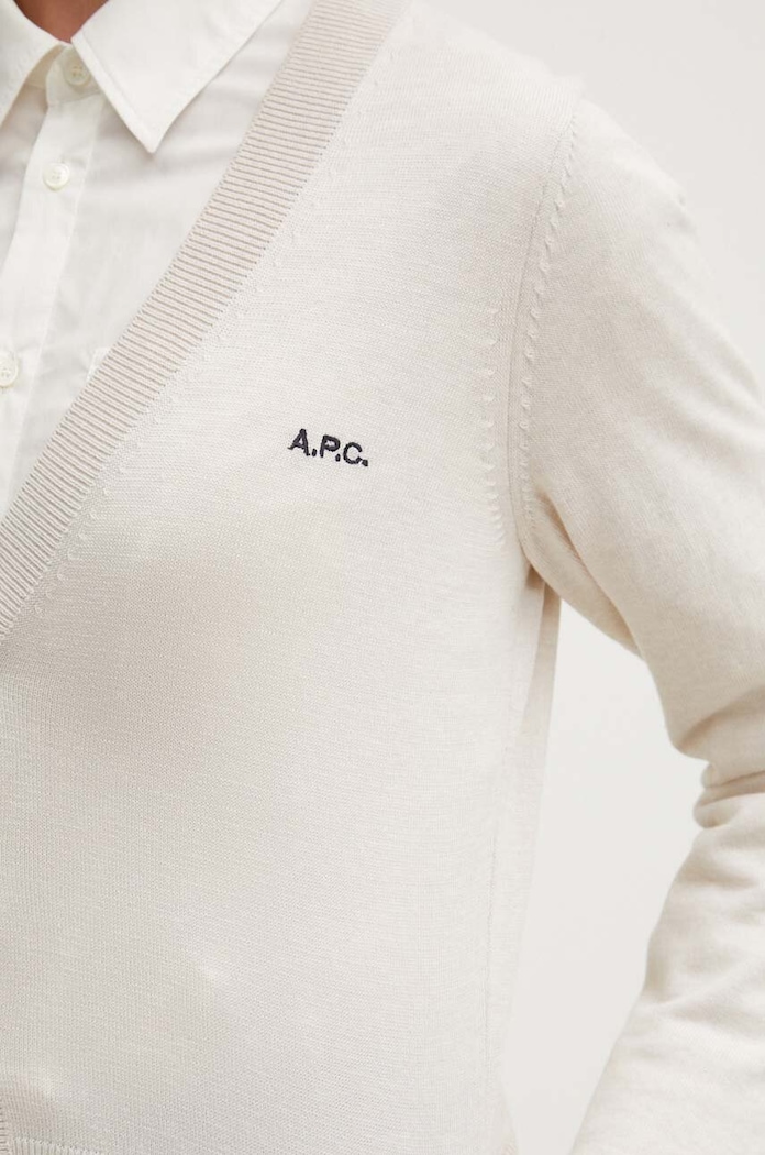A.P.C. cotton cardigan cardigan berenice — photo 5