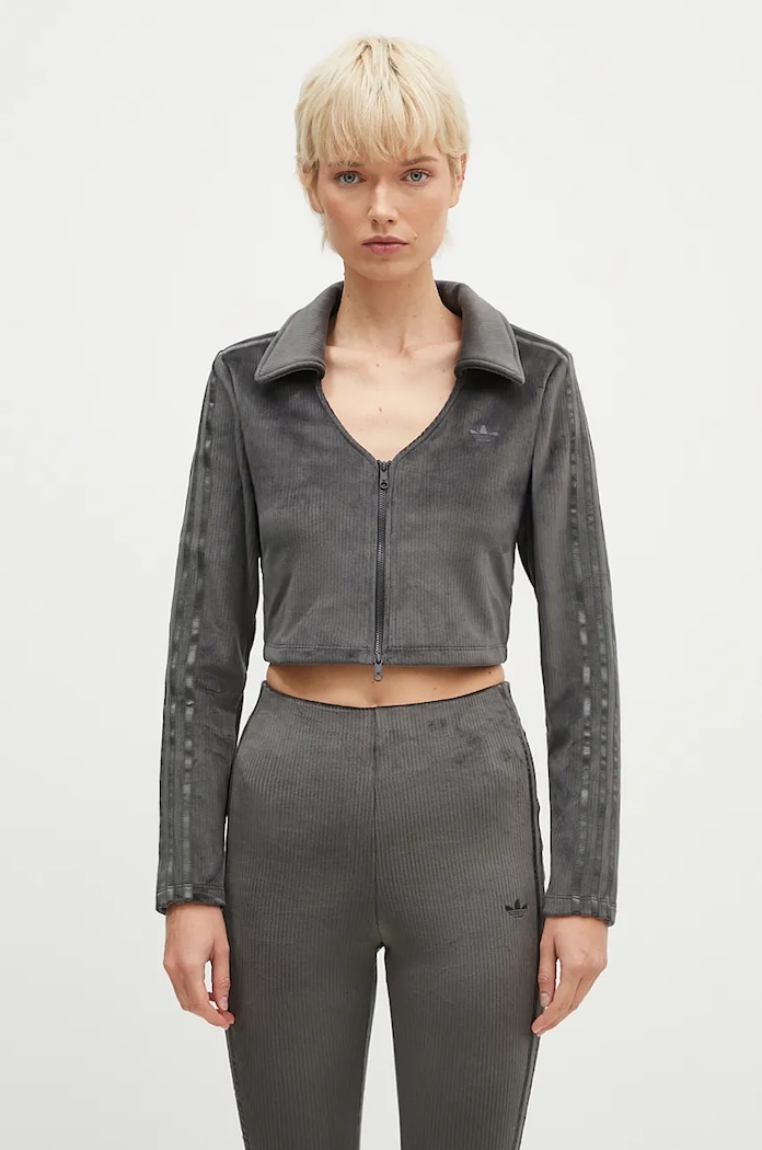 adidas Originals sweatshirt Femme Galore Rib Cardigan