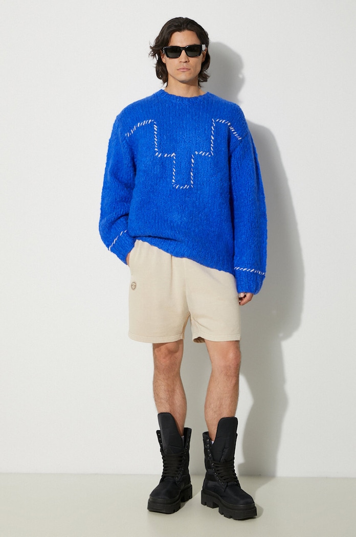 Marcelo Burlon wool blend jumper Cross Block Knit Comfort Crew — photo 2