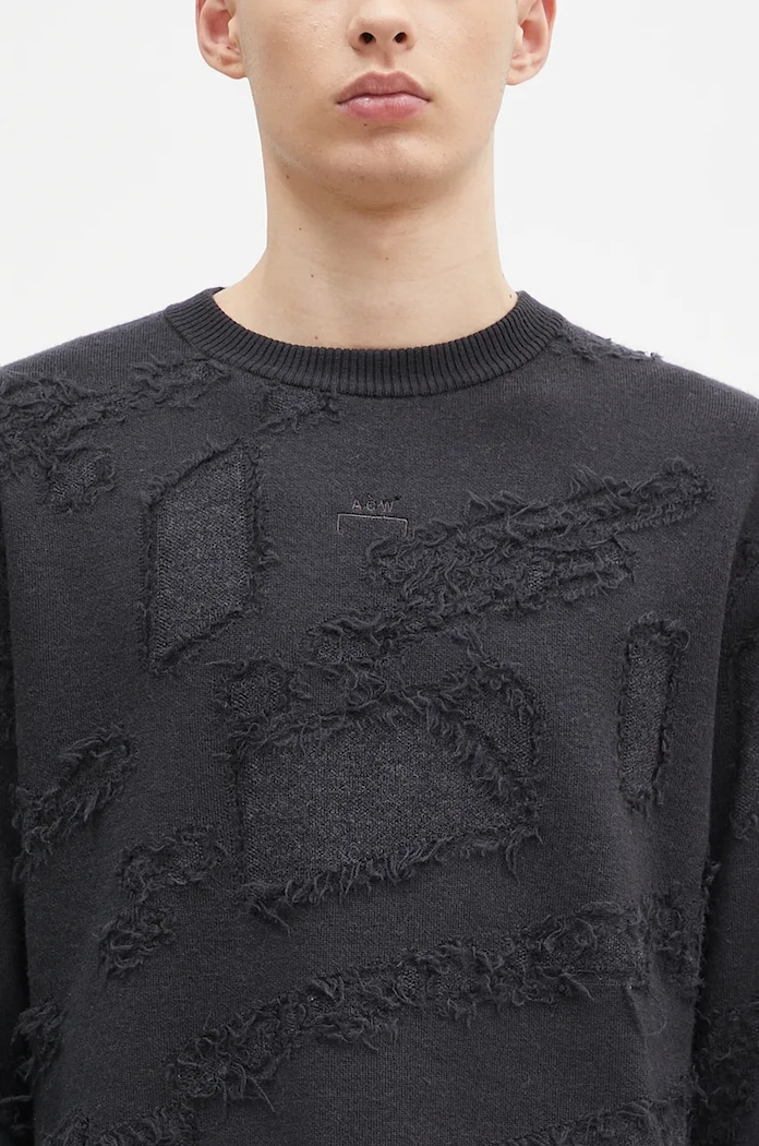 A-COLD-WALL* woolen jumper Frontage Knit Crewneck — photo 4