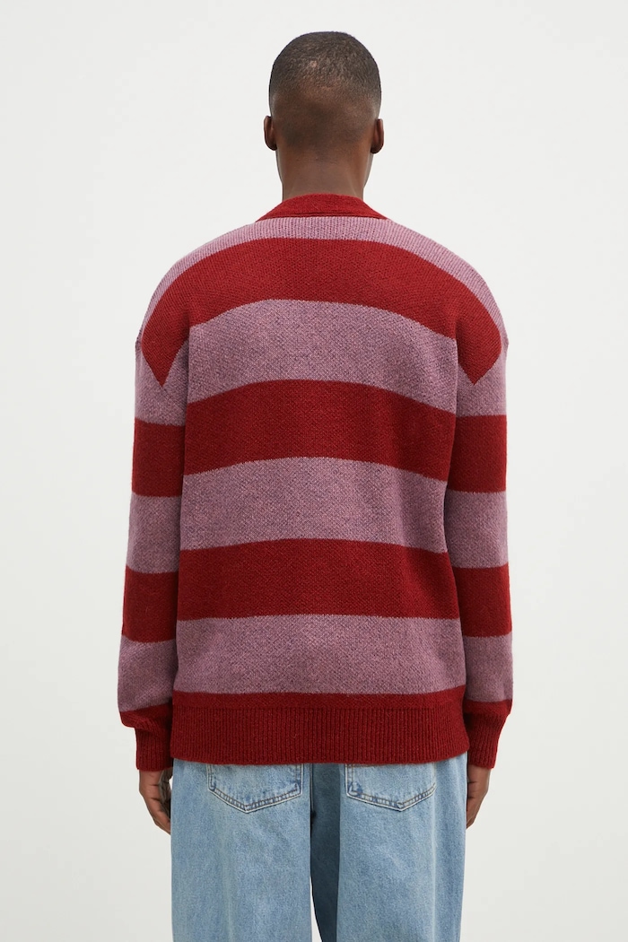 No Problemo cardigan Striped Mohair Oversized Cardigan — photo 3