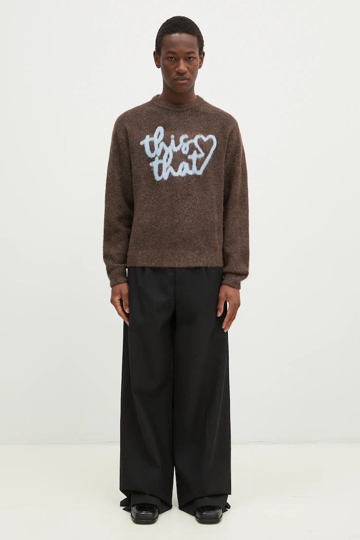 thisisneverthat jumper Heart Logo Knit Sweater — photo 5