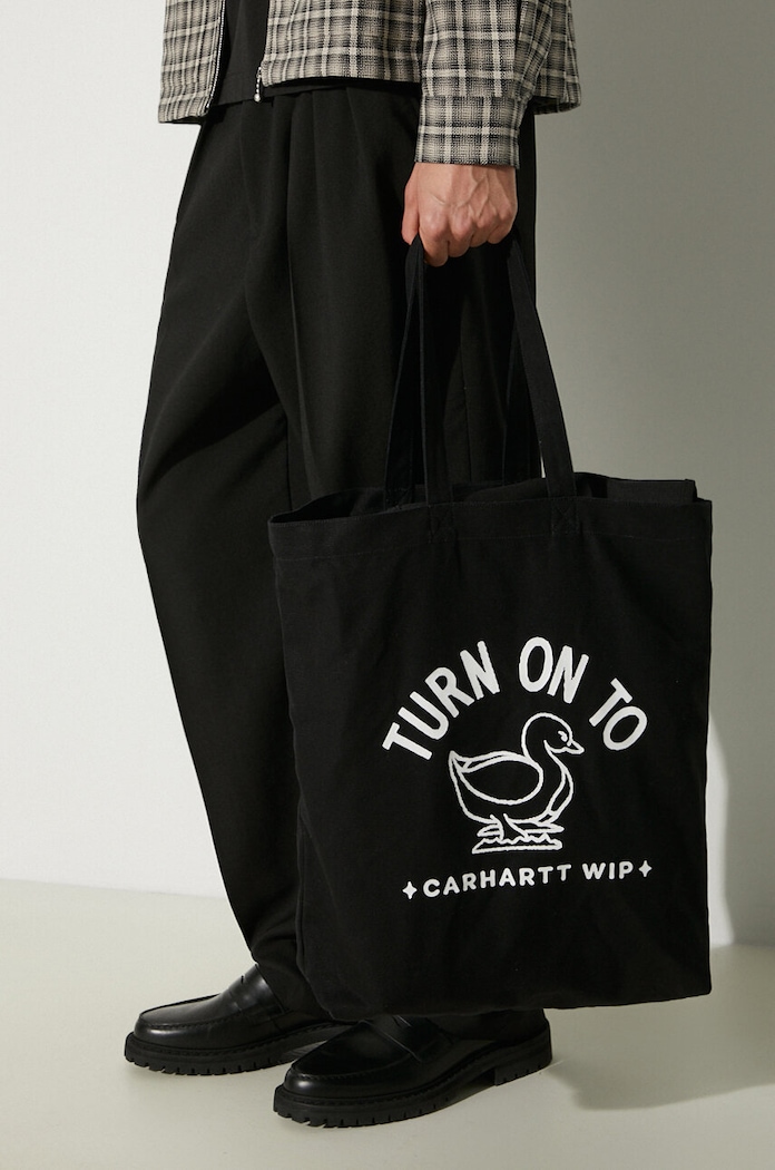 Carhartt WIP cotton handbag Stamp Tote — photo 7