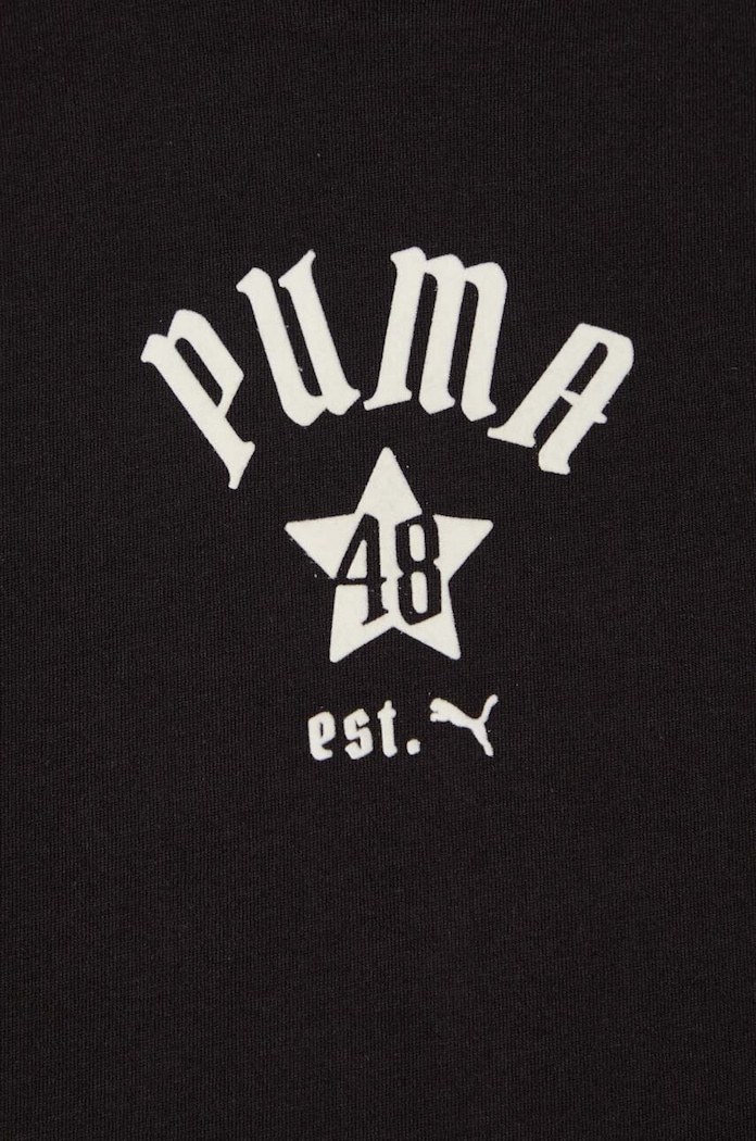 Puma cotton t-shirt Classics Play Paris Relaxed Tee — photo 6