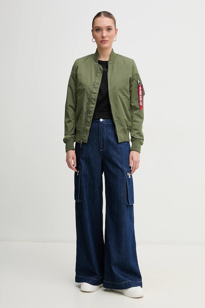 Alpha Industries cotton t-shirt Waisted — photo 2