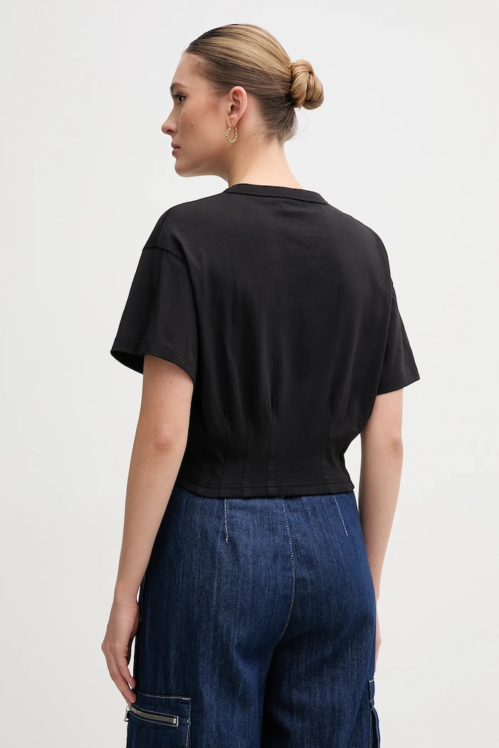 Alpha Industries cotton t-shirt Waisted — photo 3