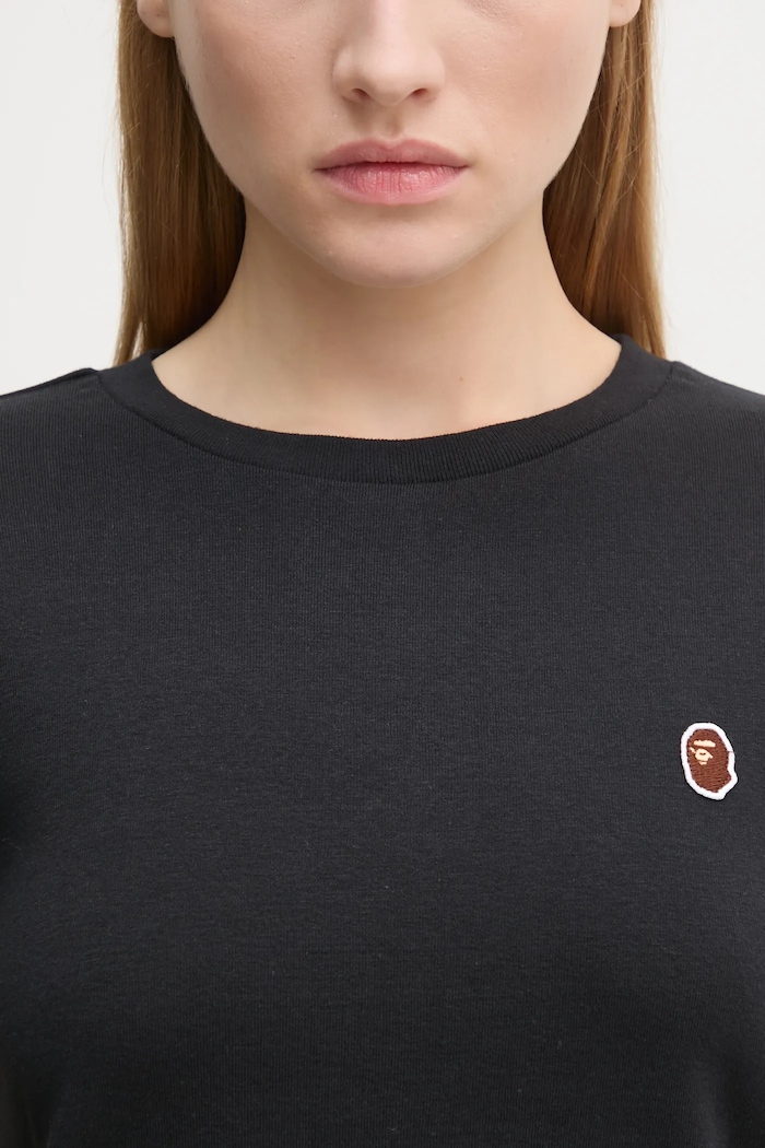 A Bathing Ape cotton t-shirt ONE POINT MINI TEE — photo 4