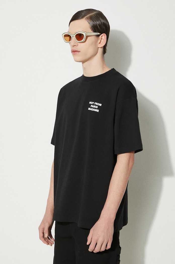 Drôle de Monsieur cotton t-shirt Le T-Shirt Slogan — photo 4