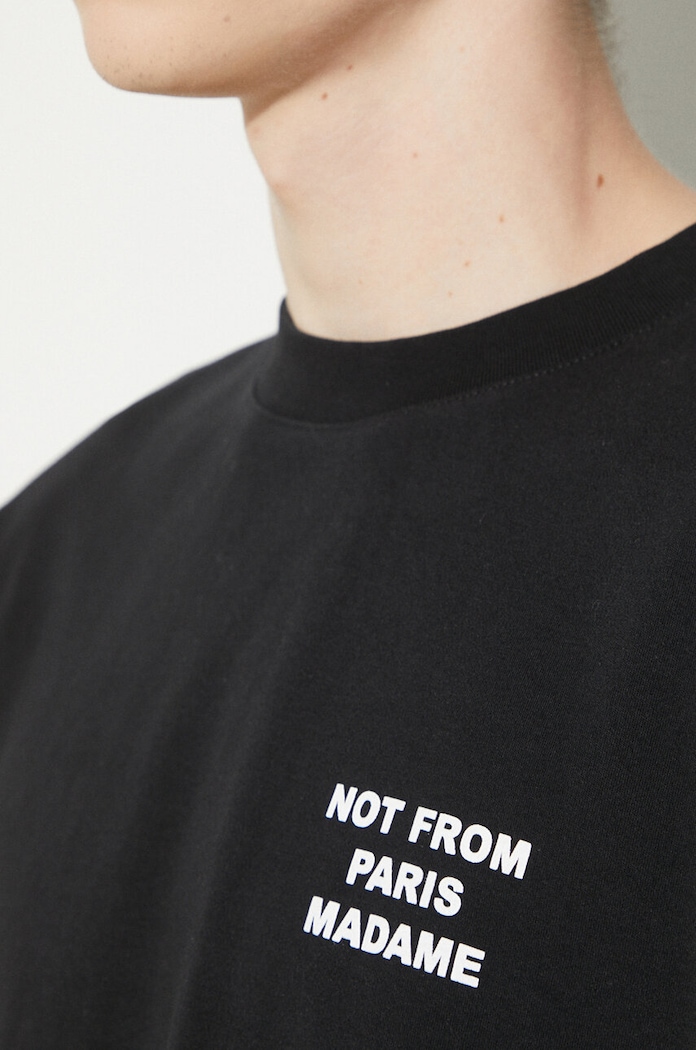 Drôle de Monsieur cotton t-shirt Le T-Shirt Slogan — photo 6