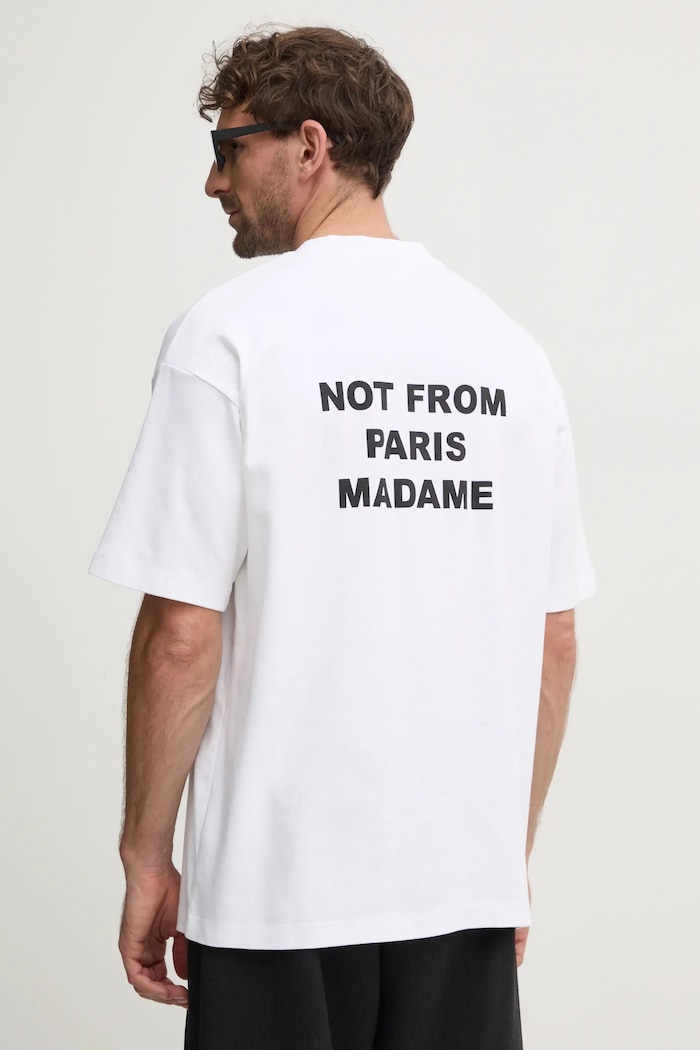 Drôle de Monsieur cotton t-shirt Le T-Shirt Slogan