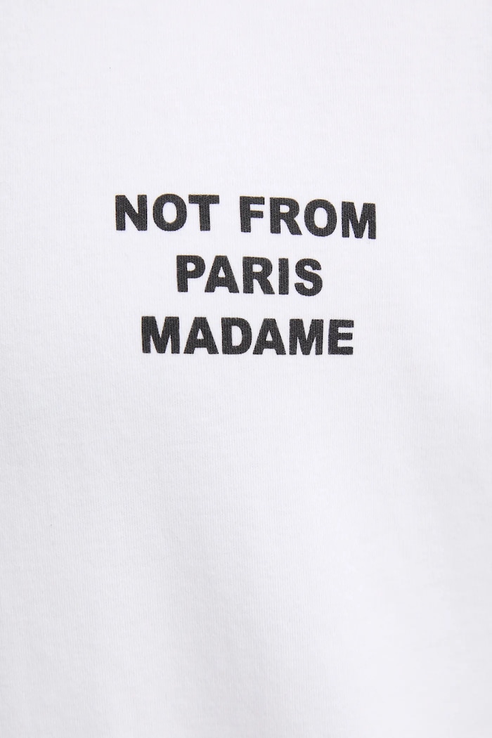 Drôle de Monsieur cotton t-shirt Le T-Shirt Slogan — photo 5