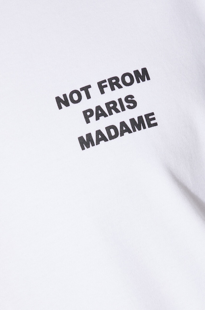 Drôle de Monsieur cotton t-shirt Le T-Shirt Slogan — photo 6
