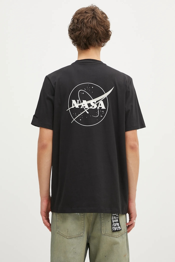 adidas cotton t-shirt Juventus x NASA Tee — photo 3