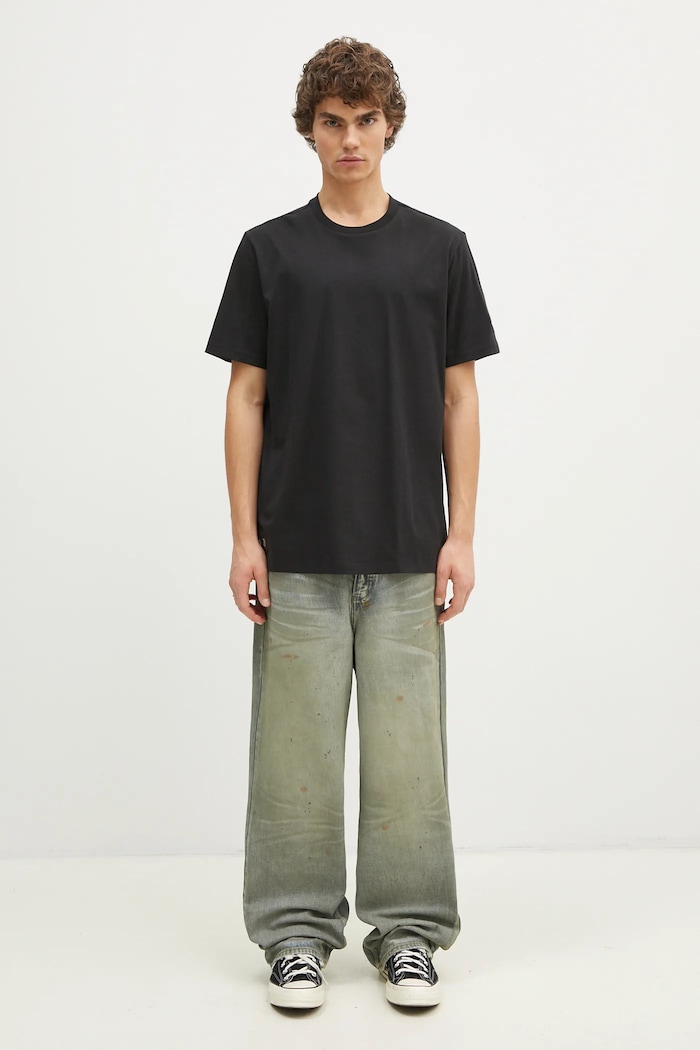 adidas cotton t-shirt Juventus x NASA Tee — photo 5