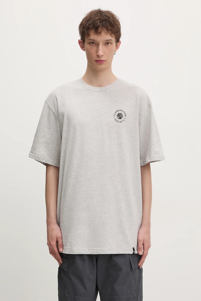 Flowers for Society cotton t-shirt Basic