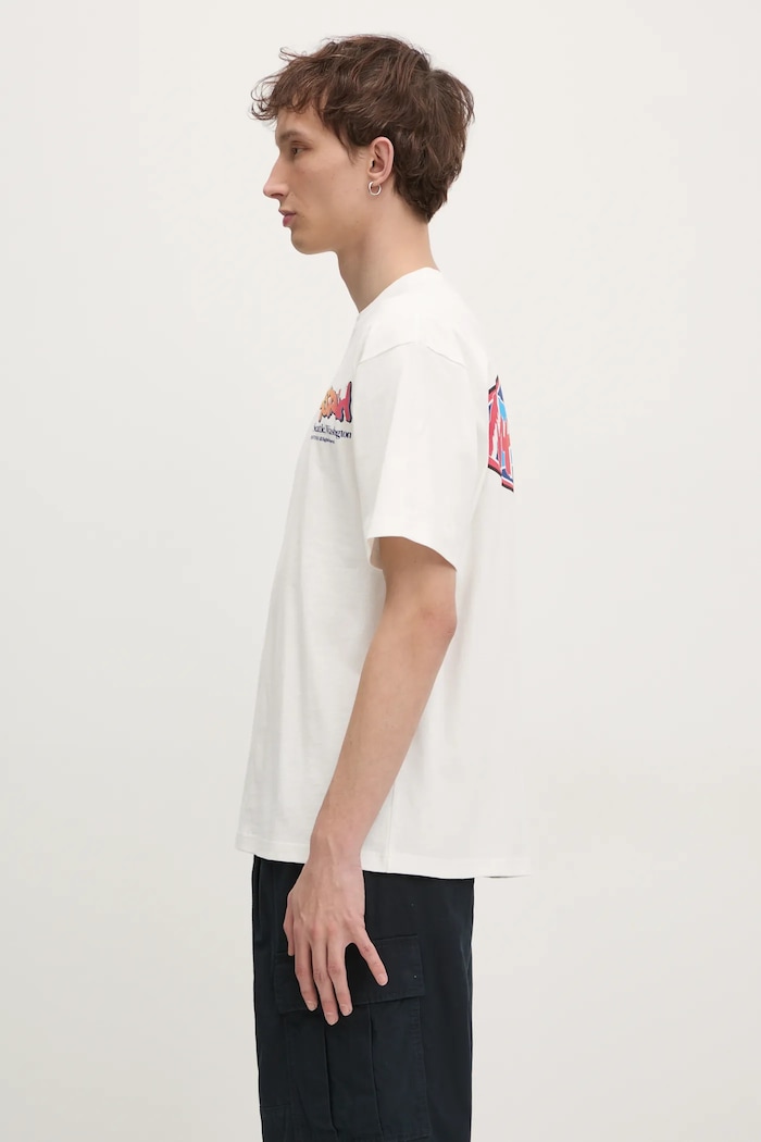 Manastash cotton t-shirt Citee Paint Logo — photo 2