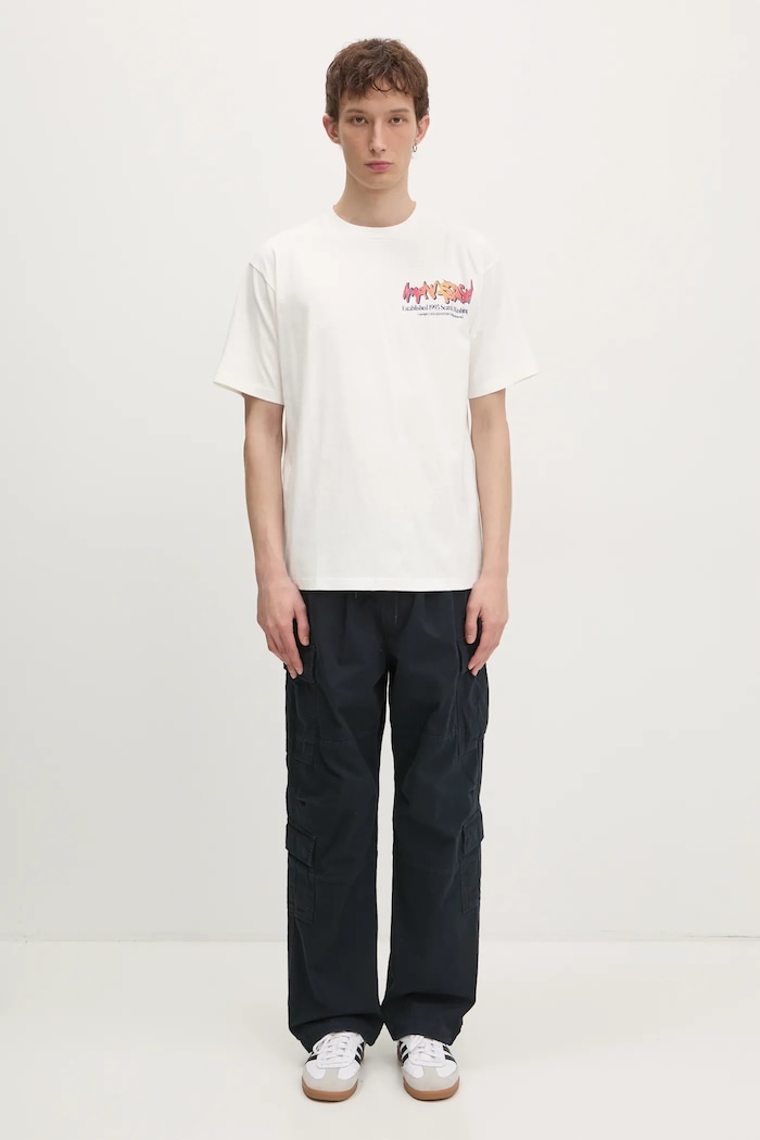 Manastash cotton t-shirt Citee Paint Logo — photo 5