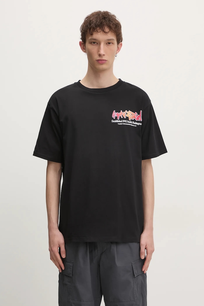 Manastash cotton t-shirt Citee Paint Logo